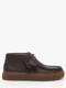 dark brown lea