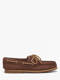 dark brown suede