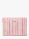rayures larges rose