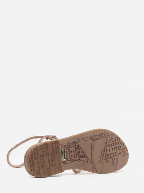 Nu-pieds Les tropeziennes Rose accessoires HODAXA vue secondaire 4