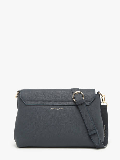 Sac Bandoulière Tycia Cuir Nathan baume Bleu victoria 89 vue secondaire 4