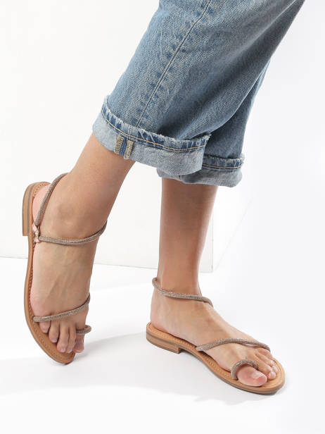 Nu-pieds Les tropeziennes Rose accessoires HODAXA vue secondaire 2