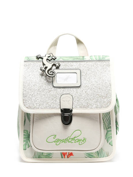 Sac à Dos 1 Compartiment Cameleon Multicolore retro SD30 vue secondaire 6