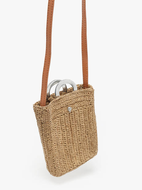 Crossbody Bag L'atelier Du Crochet Le voyage en panier Beige l'atelier du crochet AM776 other view 3