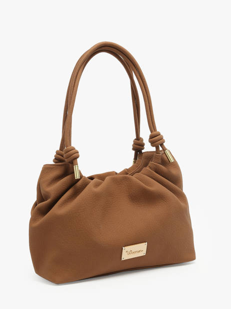 Sac Porté épaule Muscari Woomen Marron muscari WMUS09 vue secondaire 2