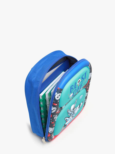 Mini Sac à Dos Miniprix Bleu animal 88 vue secondaire 3