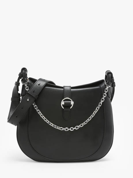 Sac Bandoulière Pia Cuir Le tanneur Noir pia TPIA1420
