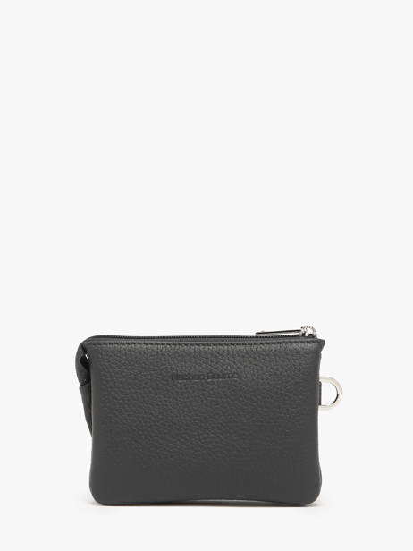 Porte-monnaie 2 Compartiments Cuir Nathan baume Noir original n 302N vue secondaire 2