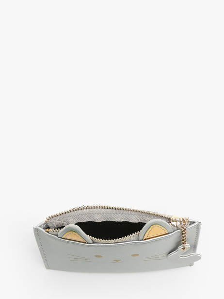 Porte-monnaie Porte-cartes Miniprix Argent slim 78SM2633 vue secondaire 1