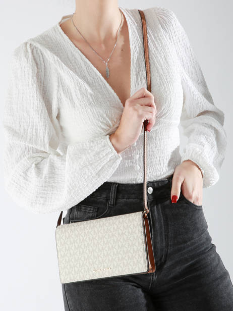 Sac Bandoulière Jet Set Michael kors Beige jet set T4GJ6C6B vue secondaire 1
