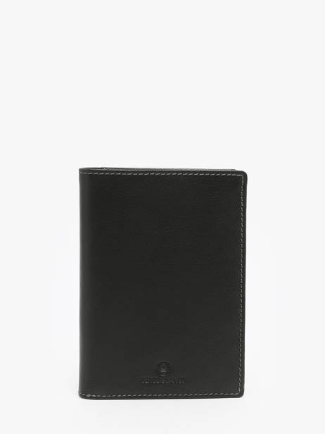 Portefeuille Marfa Cuir Serge blanco Noir marfa MAR21013