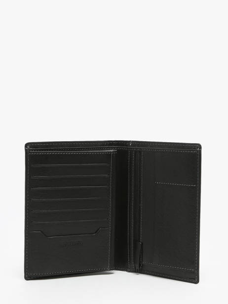 Portefeuille Marfa Cuir Serge blanco Noir marfa MAR21013 vue secondaire 1