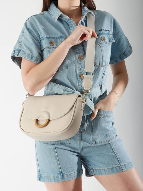 Sac Bandoulière M Crocus Woomen Beige crocus WCRO04 vue secondaire 1