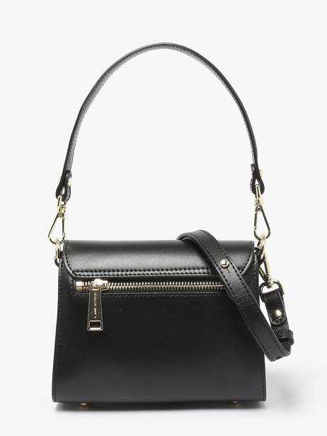 Sac Bandoulière Paris Pad Cuir Lancaster Noir paris pad 59 vue secondaire 4