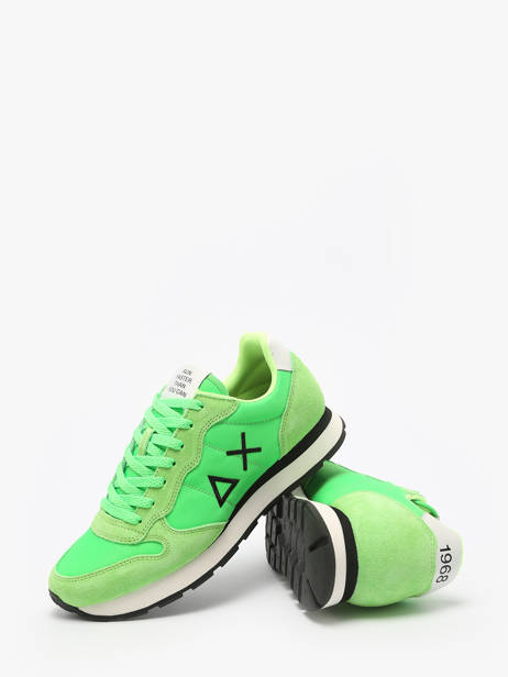 Sneakers Tom Solid Sun68 Vert men Z35101 vue secondaire 3
