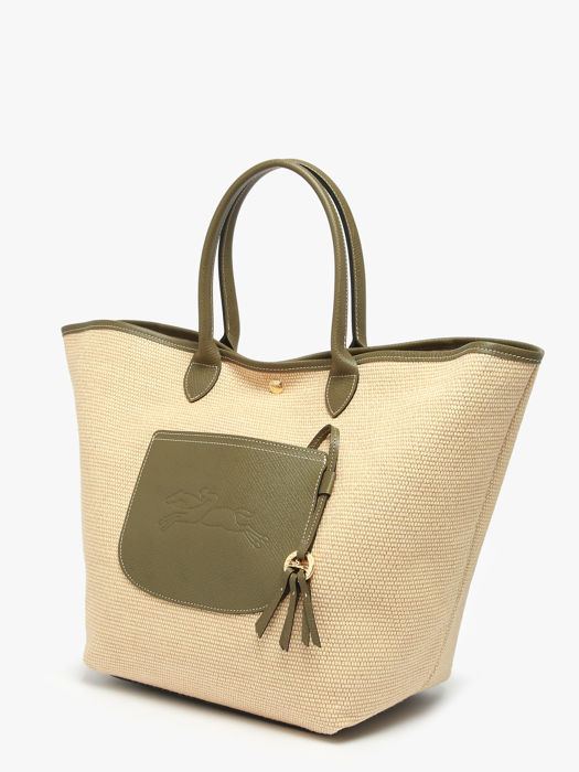 Longchamp Le panier pliage Besaces Vert