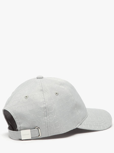 Casquette Calvin klein jeans Gris monogram jacquard K612871 vue secondaire 2
