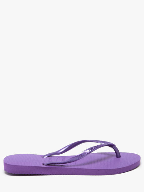 Tongs Slim Havaianas Violet women 4000030F vue secondaire 1