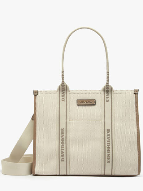 Sac Porté Main Et Bandoulière La Baule David jones Beige la baule CM7460