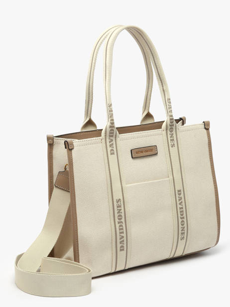 Sac Porté Main Et Bandoulière La Baule David jones Beige la baule CM7460 vue secondaire 2