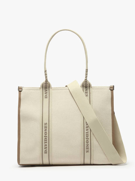 Sac Porté Main Et Bandoulière La Baule David jones Beige la baule CM7460 vue secondaire 4