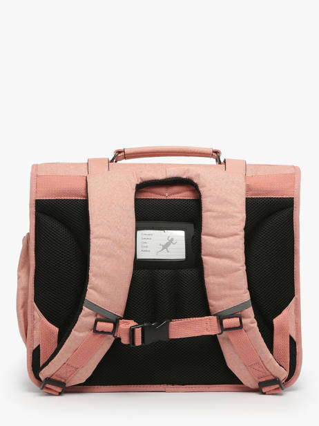 Cartable 3 Compartiments Cameleon Rose vintage color VIC-CA41 vue secondaire 4
