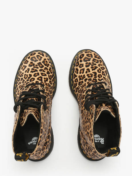 Boots 1460 Pascal En Cuir Dr martens Marron women 41657200 vue secondaire 4