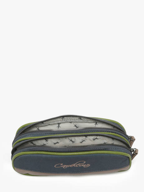 Trousse Enfant 2 Compartiments Cameleon Gris vintage urban VIB-TROU vue secondaire 1
