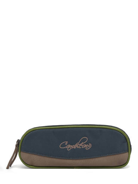 Trousse Enfant 2 Compartiments Cameleon Gris vintage urban VIB-TROU vue secondaire 3