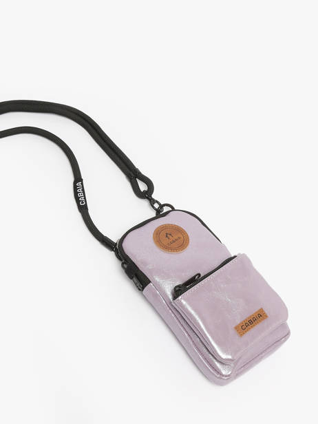 Porte Téléphone  Cabaia Violet accessoire PHONEBAG vue secondaire 2