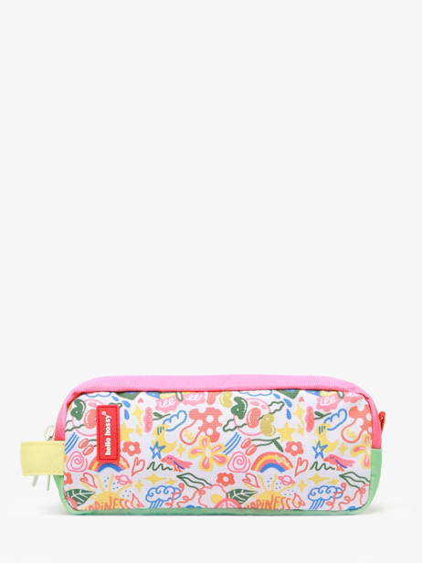 Trousse 2 Compartiments Cool Kids Hello hossy Multicolore cool kids P