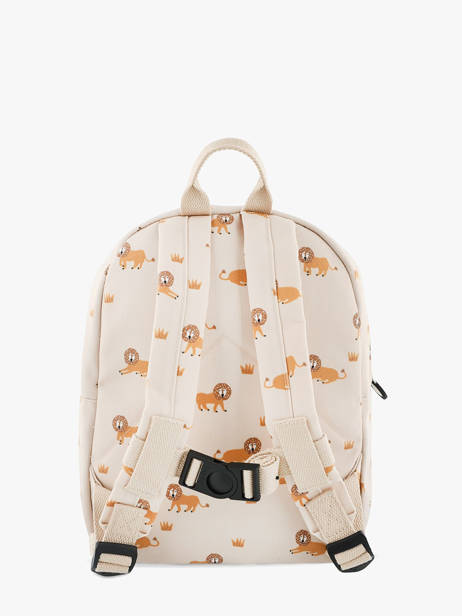 Sac à Dos 1 Compartiment Trixie Beige animals 97 vue secondaire 4