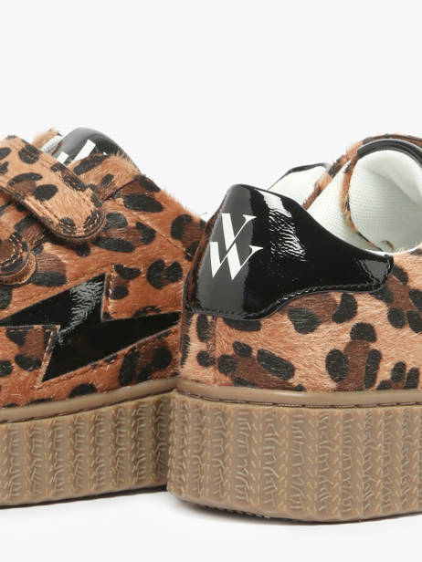 Sneakers Vanessa wu Marron women BK2802LP vue secondaire 3