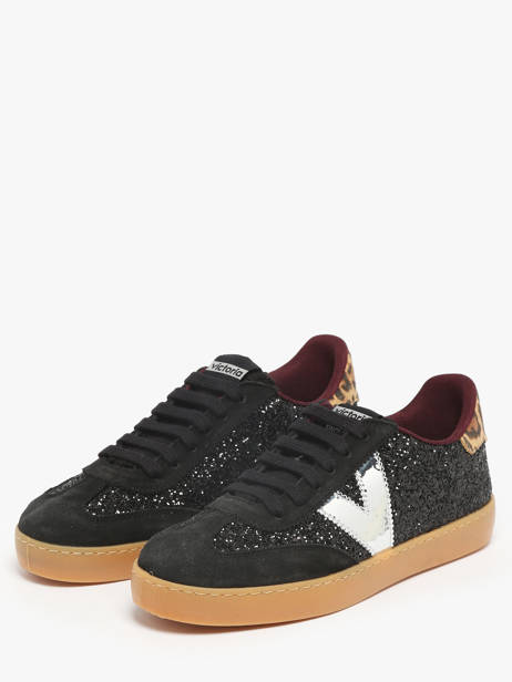 Sneakers En Cuir Victoria Noir women 1126223 vue secondaire 2