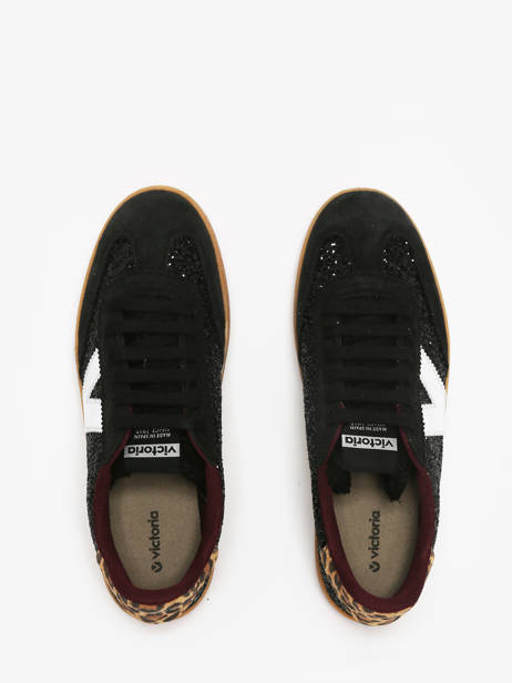 Sneakers En Cuir Victoria Noir women 1126223 vue secondaire 4