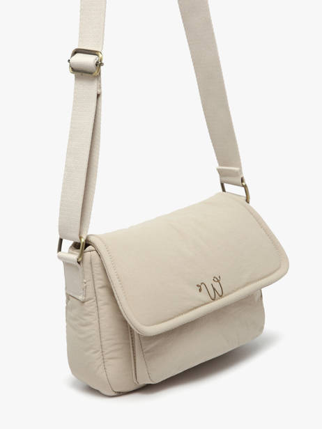 Sac Bandoulière M Primevere Woomen Beige primevere WPRI08 vue secondaire 2