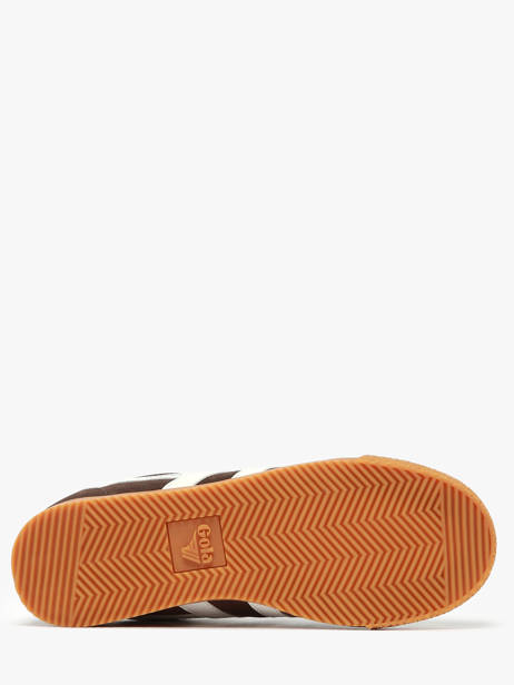 Sneakers Elan En Cuir Gola Marron women CLB538 vue secondaire 5