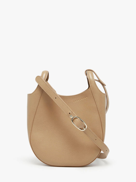 Longchamp Le foulonné Sacs porté travers Beige