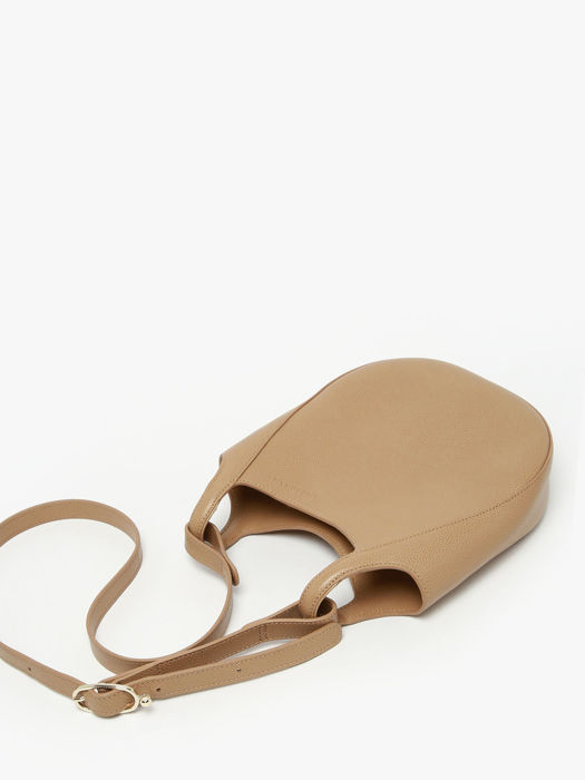 Longchamp Le foulonné Sacs porté travers Beige