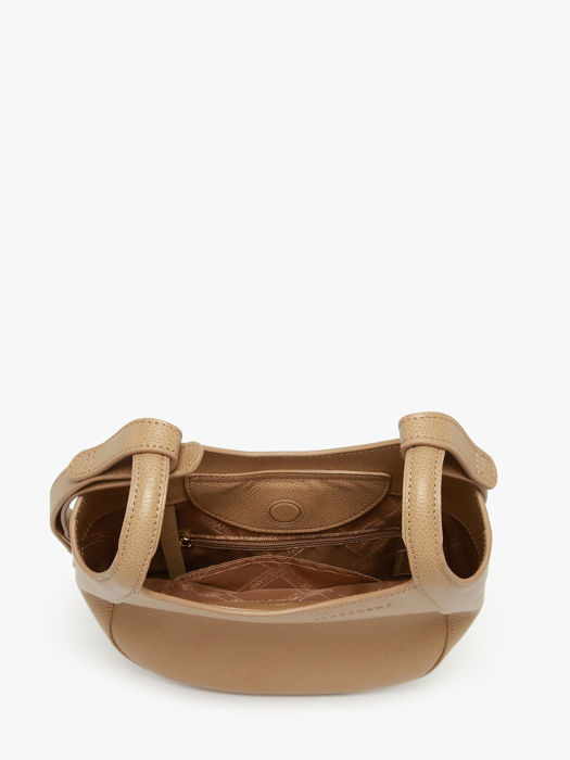 Longchamp Le foulonné Sacs porté travers Beige