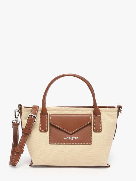Sac Bandoulière Canvas Kba Lancaster Beige canvas kba 49