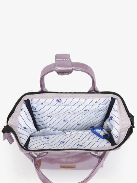 Sac à Dos 1 Compartiment Cabaia Violet adventurer XS vue secondaire 2