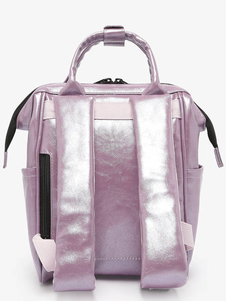 Sac à Dos 1 Compartiment Cabaia Violet adventurer XS vue secondaire 3