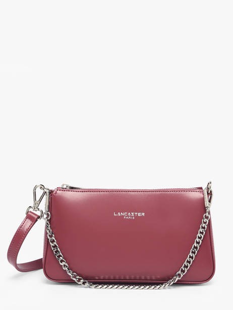 Sac Baguette Suave Cuir Lancaster Rose suave even 14
