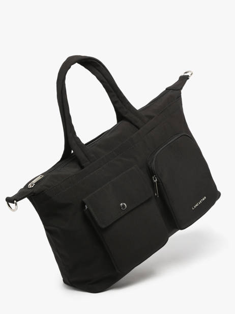 Sac à Main Basic Pocket Polyester Lancaster Noir basic pocket 93 vue secondaire 1