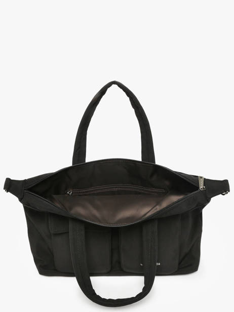 Sac à Main Basic Pocket Polyester Lancaster Noir basic pocket 93 vue secondaire 2