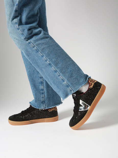 Sneakers En Cuir Victoria Noir women 1126223 vue secondaire 1