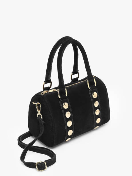 Sac à Main Velvet Cuir Milano Noir velvet VE25066 vue secondaire 2