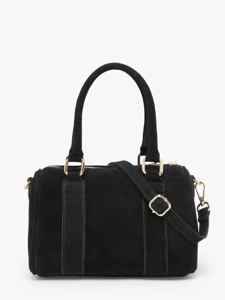 Sac à Main Velvet Cuir Milano Noir velvet VE25066 vue secondaire 4