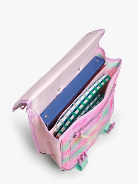 Mini Cartable  Lilo & stitch Rose wild energy 79500846 vue secondaire 3